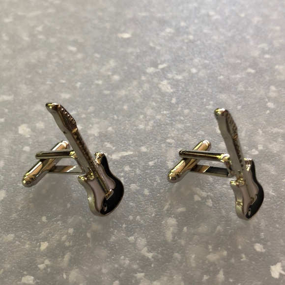 Guitar cuff links - Picture 2 of 5